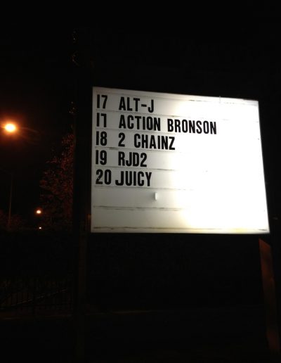 As you can see, The Observatory is handling business...