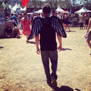 Black Angel Wings