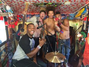 Nahko and Medicine for the People post jam.