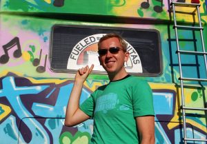 This is the dude responsible for making the jams the headiest... Sean, audio engineer to the heads.