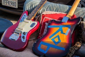 Dan's guitar.