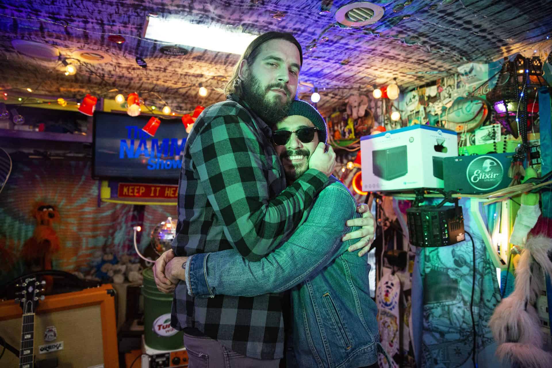 Dirty Pillows Jam in the Van