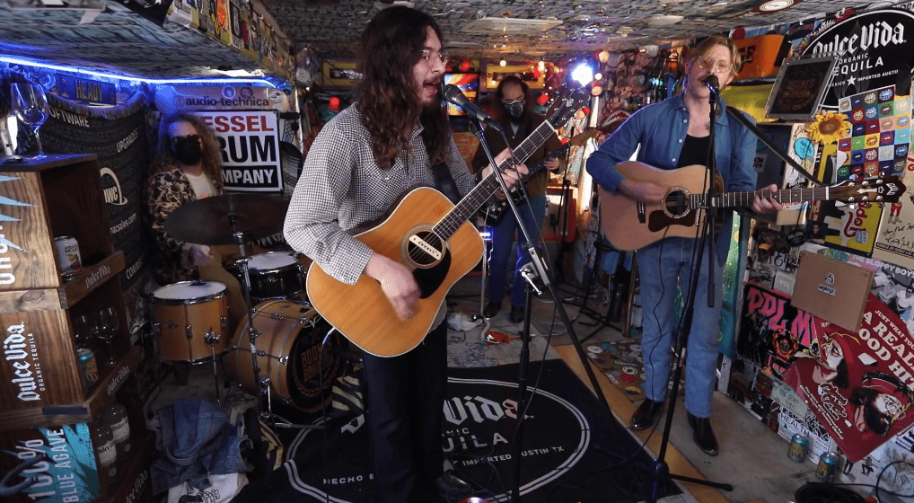 Grave Flower Bongo Band Jam in the Van