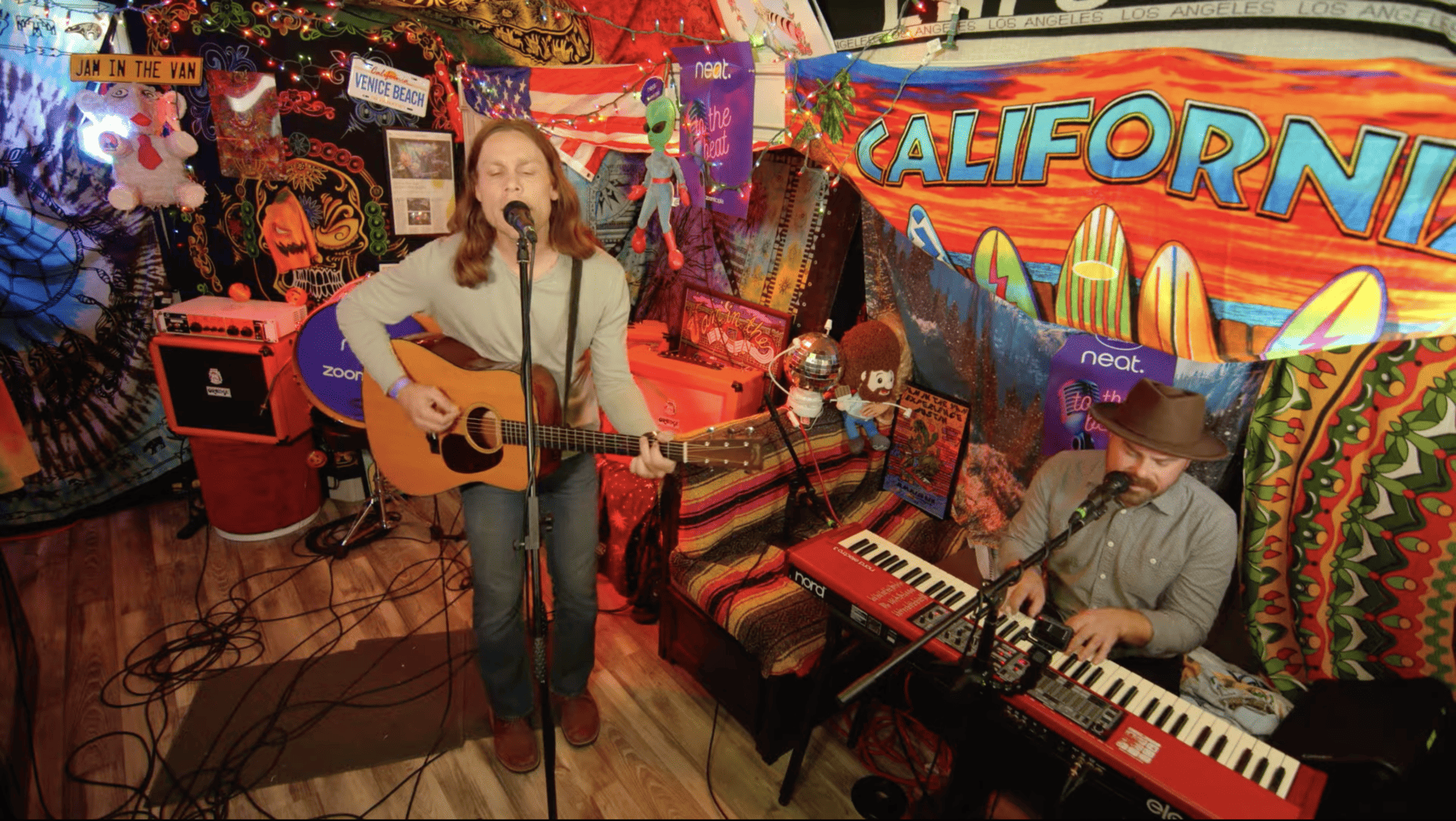 The Coffis Brothers Jam in the Van