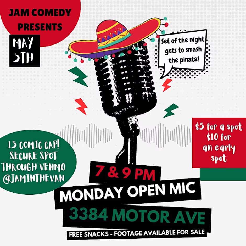 Jam Comedy Open Mic - Los Angeles | Jam in the Van