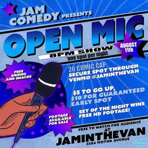 Jam Comedy Open Mic - Los Angeles